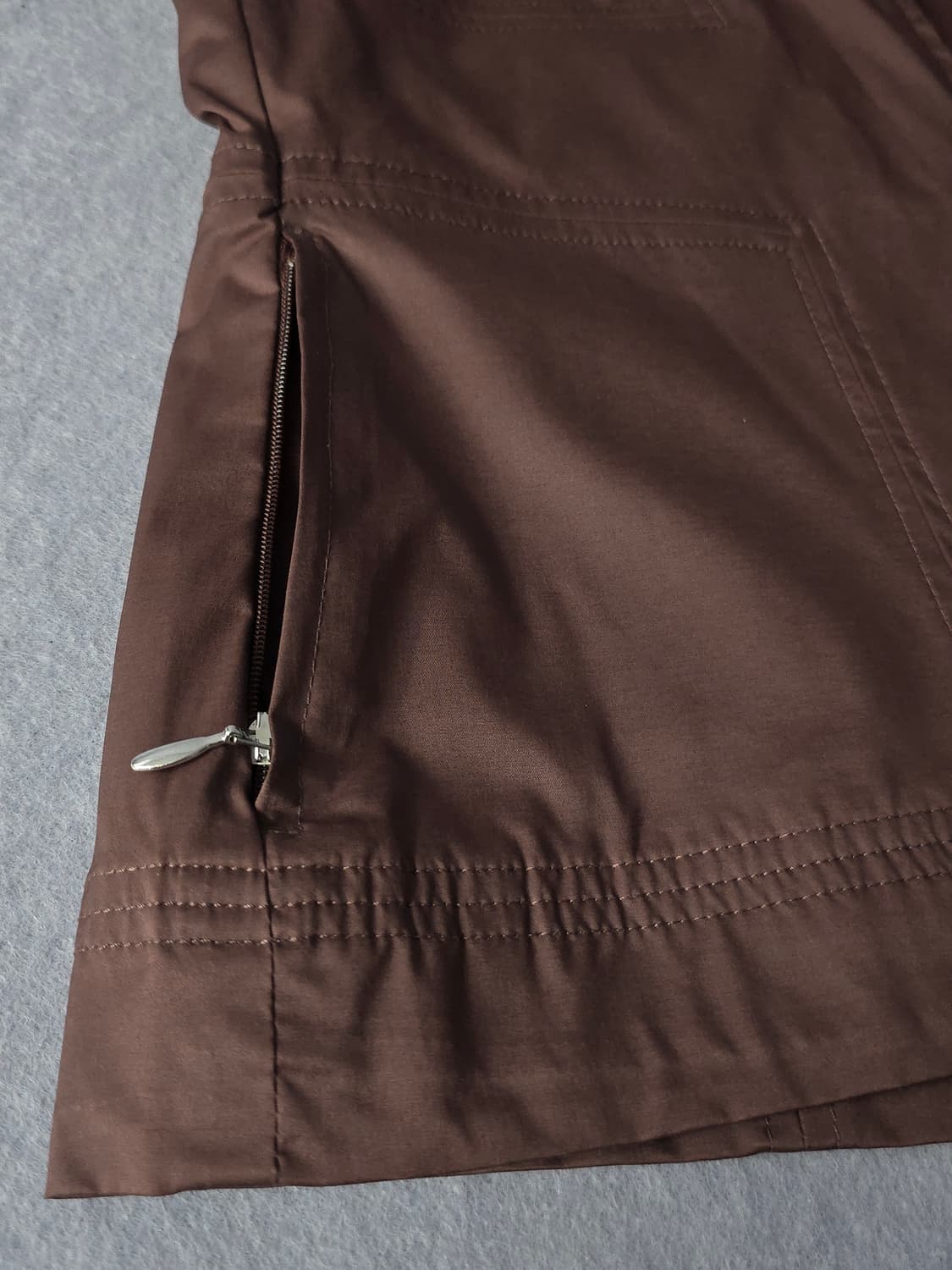 나이키 골프 00s 스우시 브라운 바람막이 조끼 상품이미지4