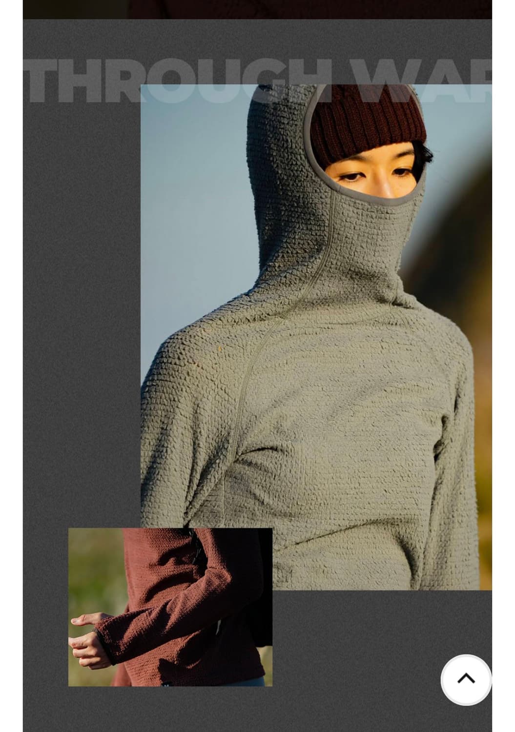 밀레 재팬 바라클라바 후디 상품이미지4