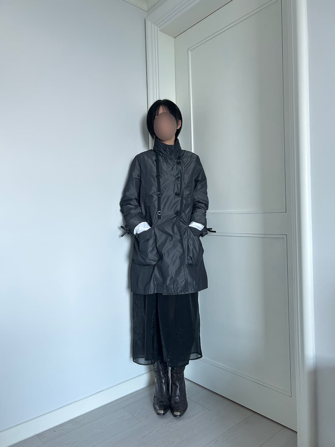 Double Button Utility Coat / 빈티지 유틸리티 코트 상품이미지1