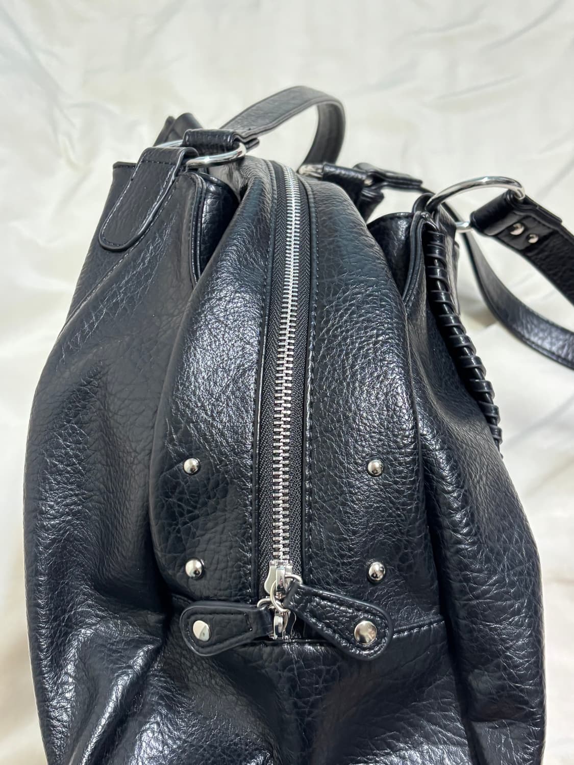 (무료배송) 애즈온 보니타 빅 백 블랙 상품이미지4