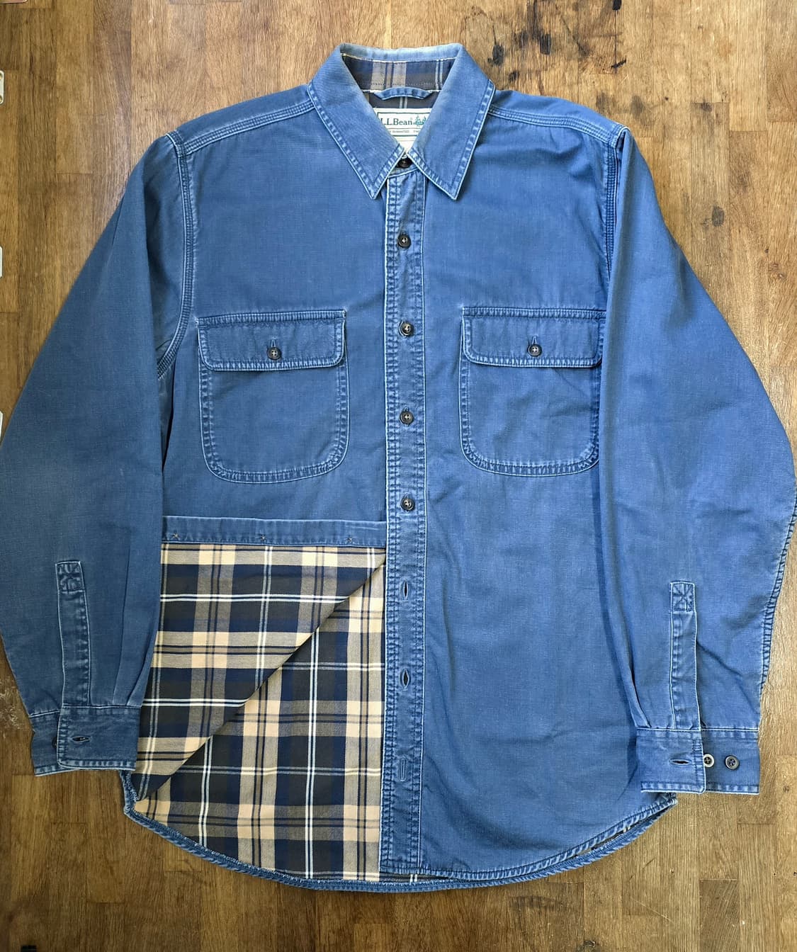 L.L.Bean 네이비 셔츠  L 상품이미지1