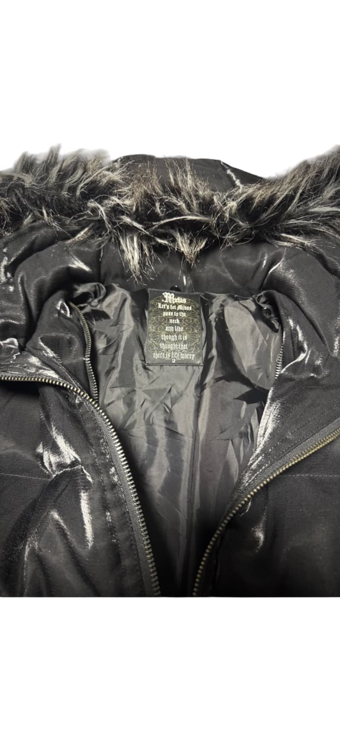 Midas Down Jacket Double Zip Glossy Blac 상품이미지5