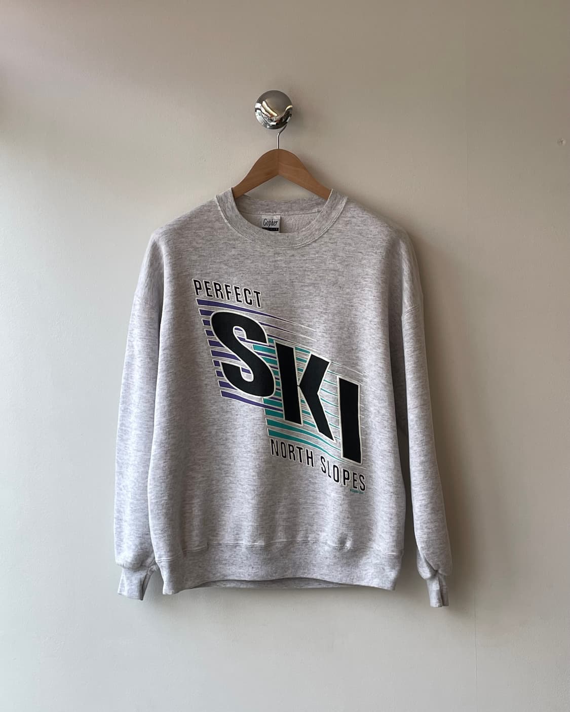 90’s USA “Ski” sweatshirt 빈티지 스웻셔츠 상품이미지1