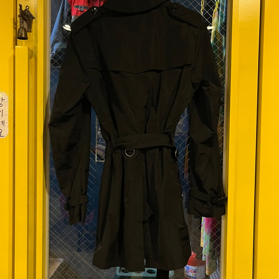 BURBERRY 버버리 런던 테크니컬 허리 벨티드 코트 상품이미지7