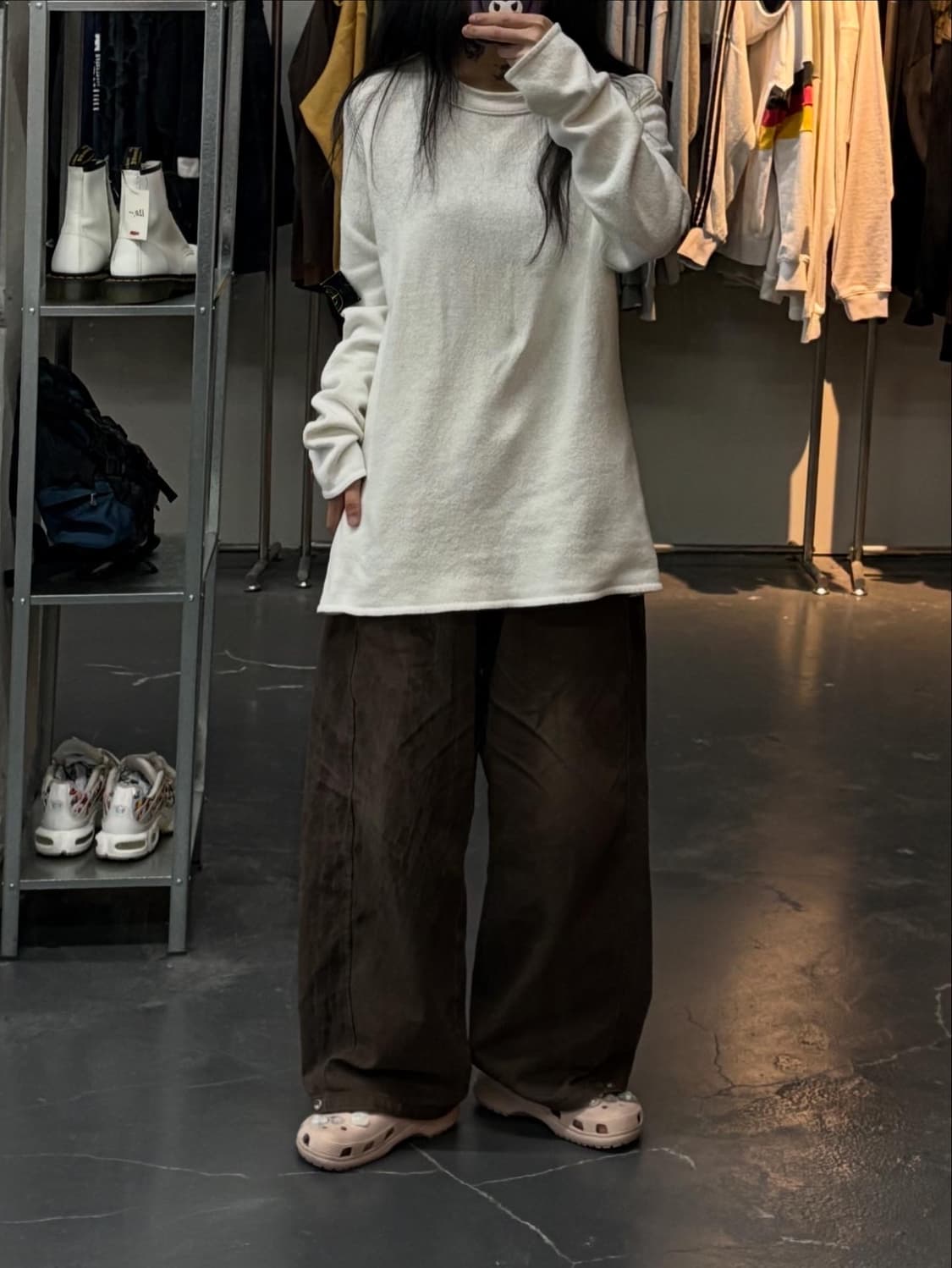 스톤아일랜드 와펜 코튼 라운드 니트 A2462 상품이미지2