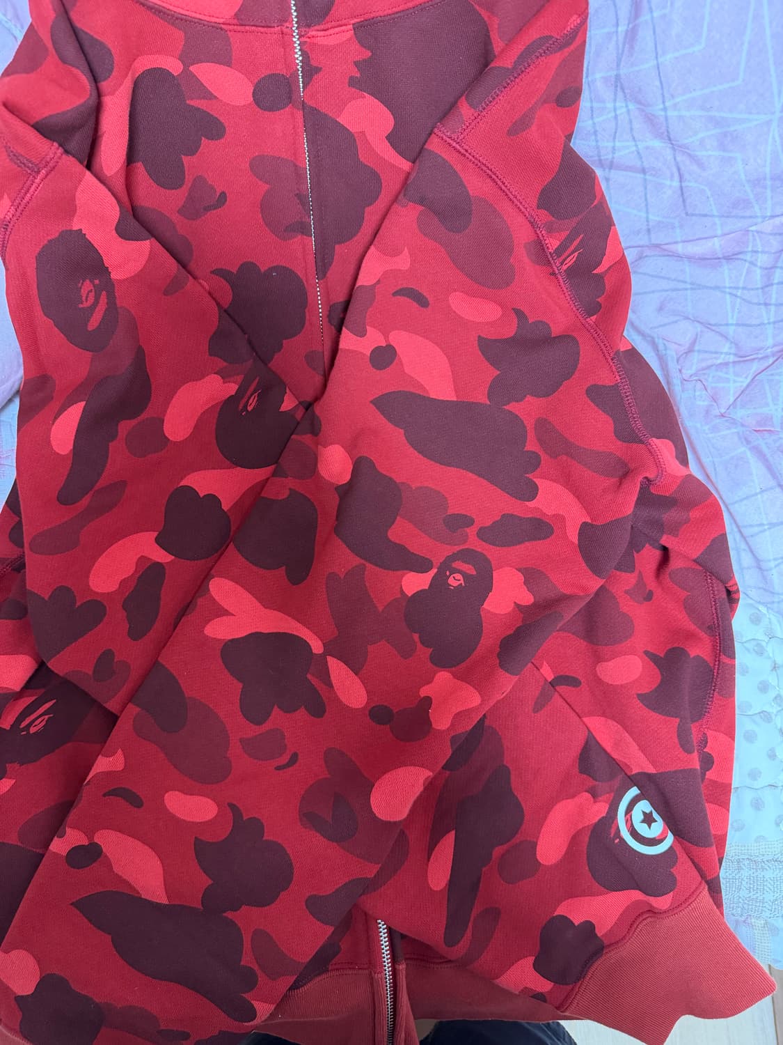 베이프 적계 샤크후드(후드집업) 급처 상품이미지2