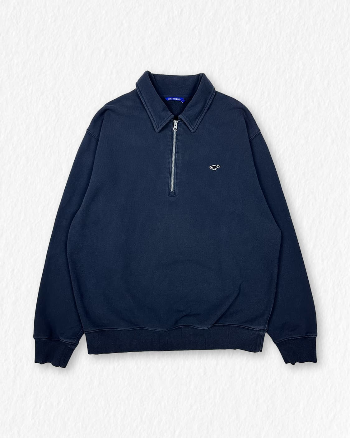 네이더스 반집업 카라 맨투맨 상품이미지1