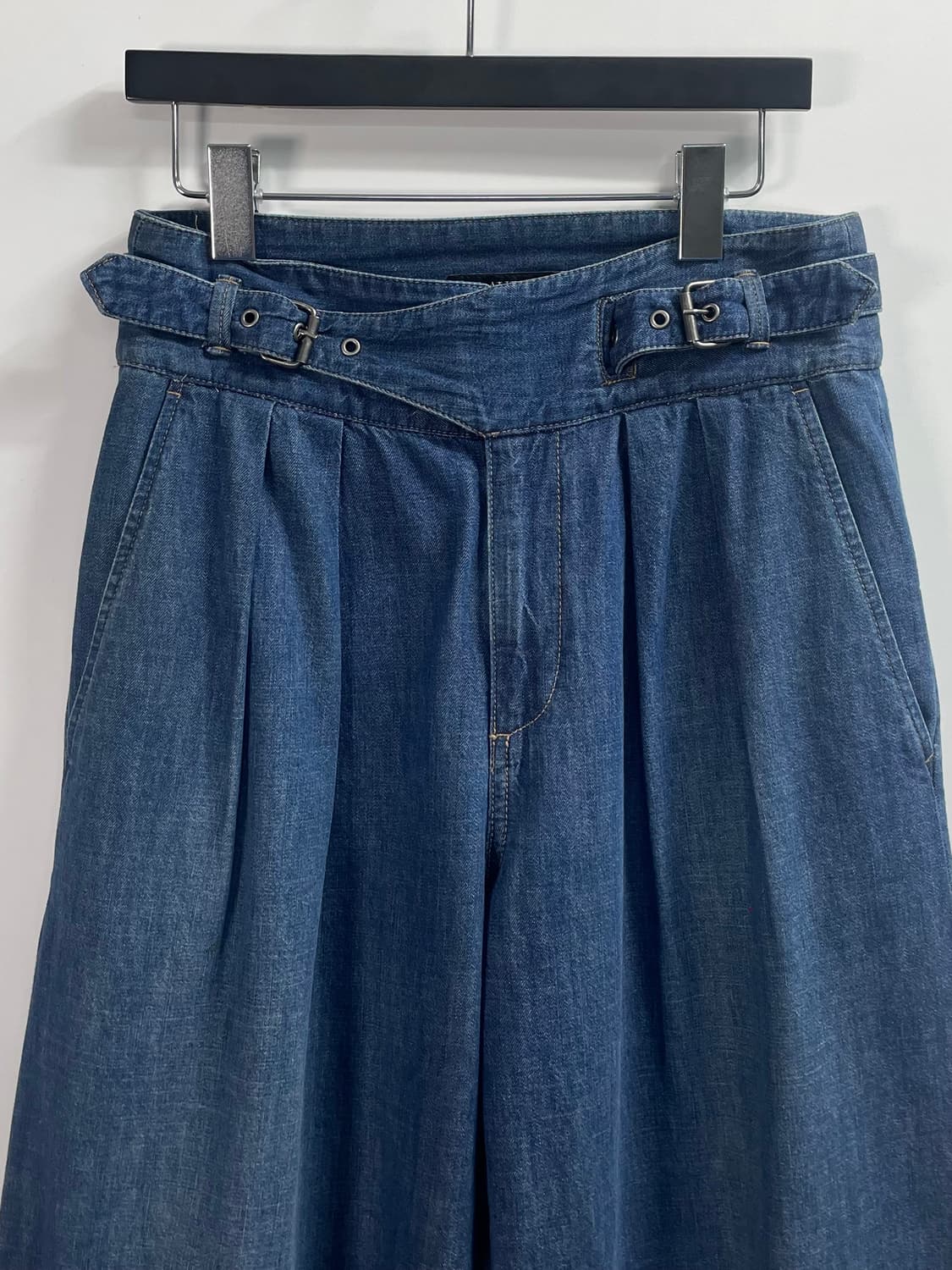 로렌 랄프로렌 와이드 데님 구르카팬츠 (onp.44)   상품이미지2