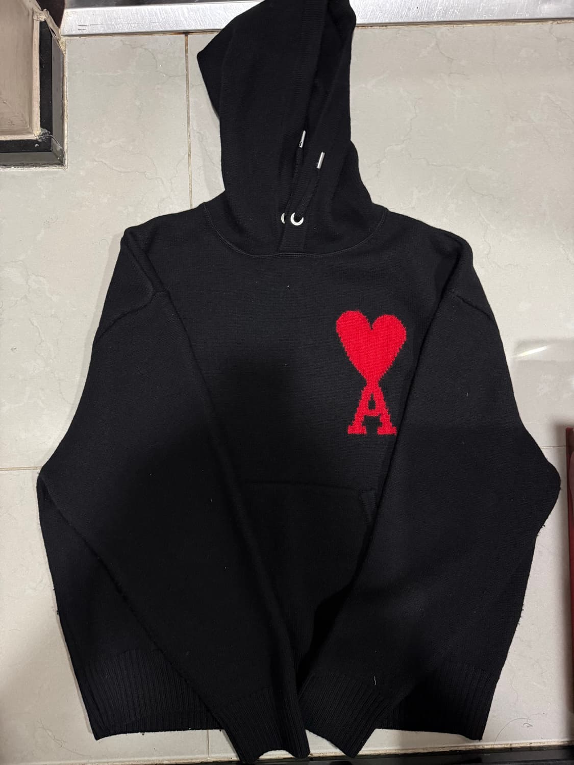 [당일출고,L] 아미 니트 후드티 상품이미지1