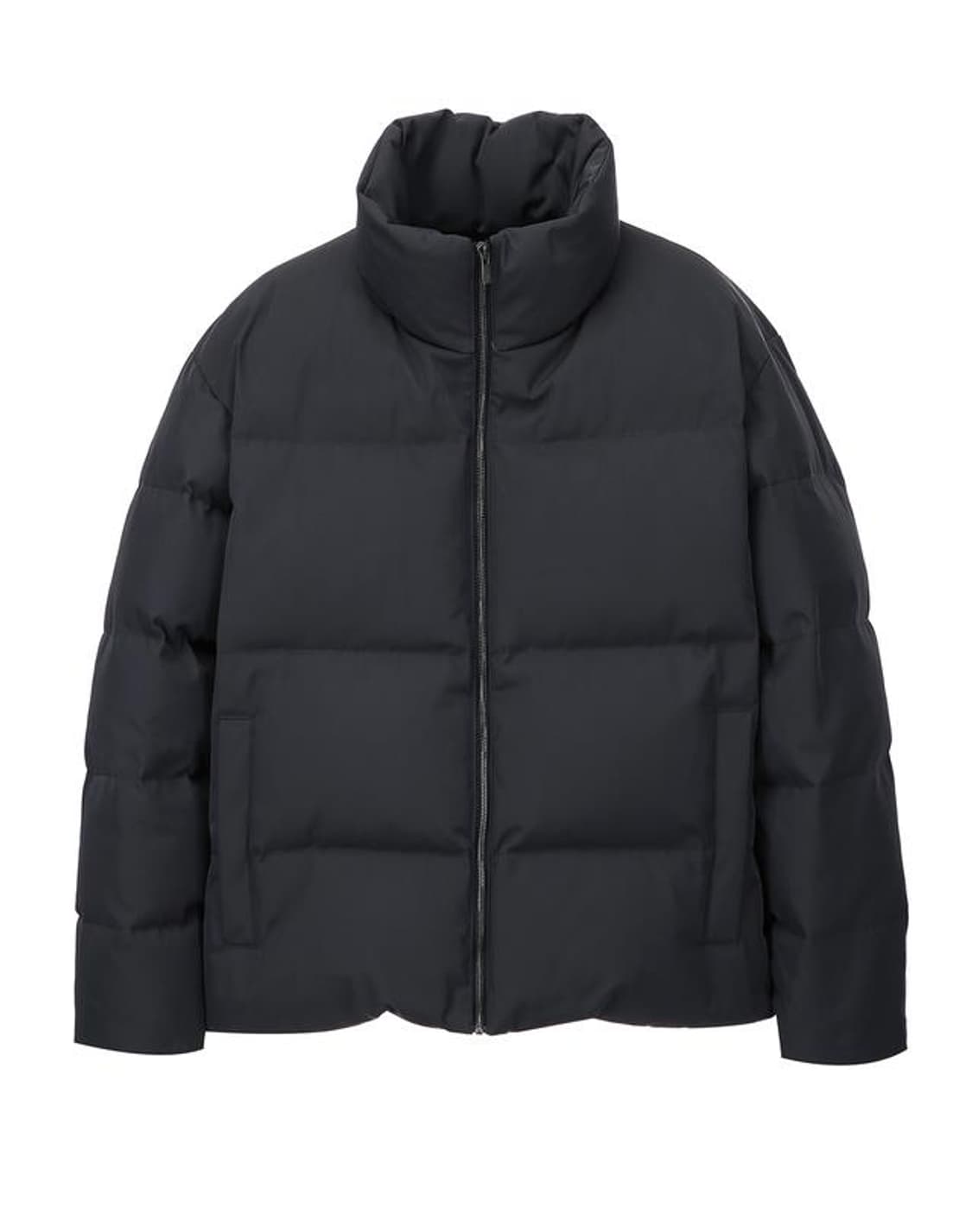 질스튜어트 뉴욕 미니멀 숏패딩 다크그레이 상품이미지1