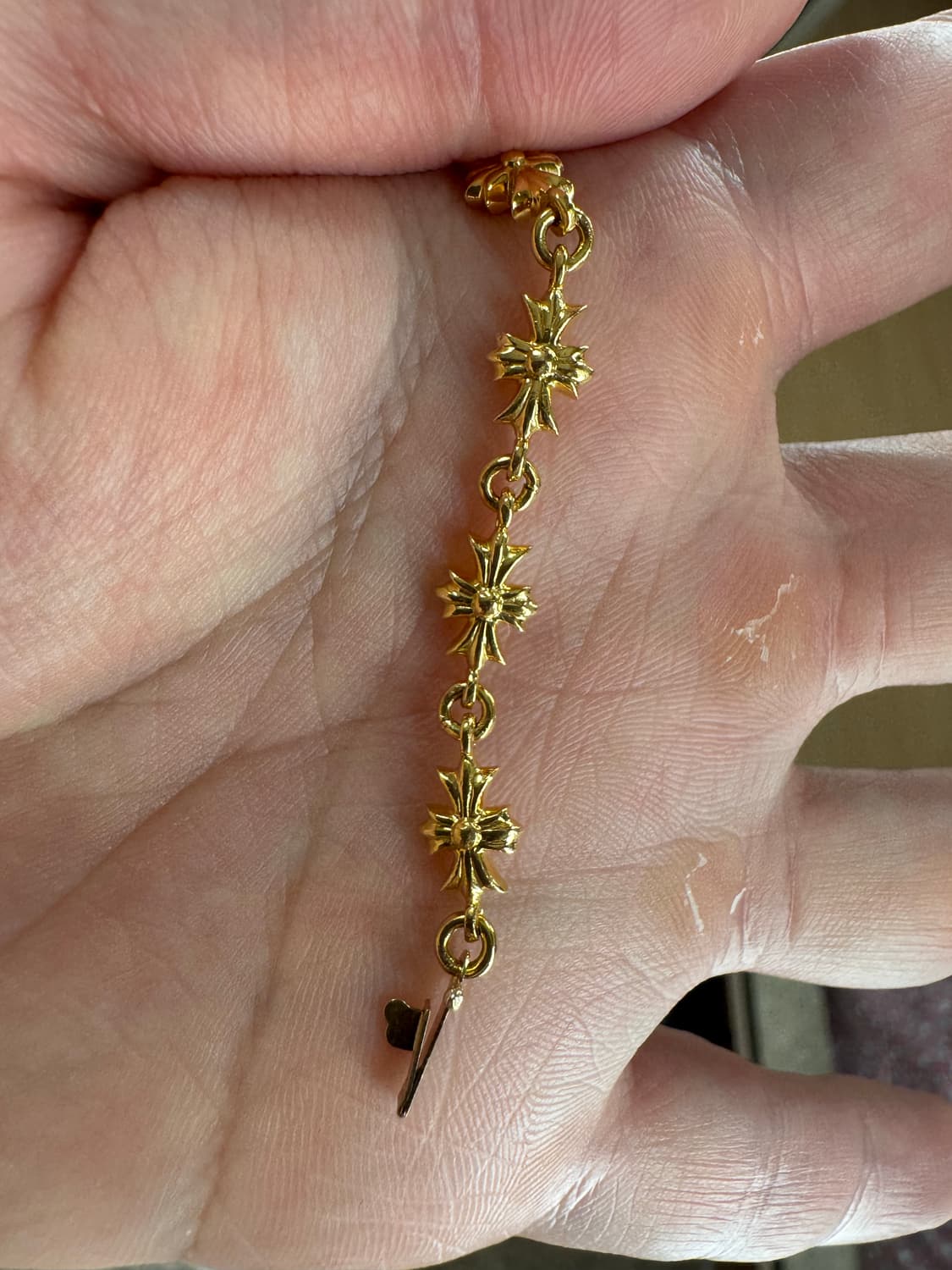 크롬하츠 타이니 팔찌 22k(12링크) 상품이미지7