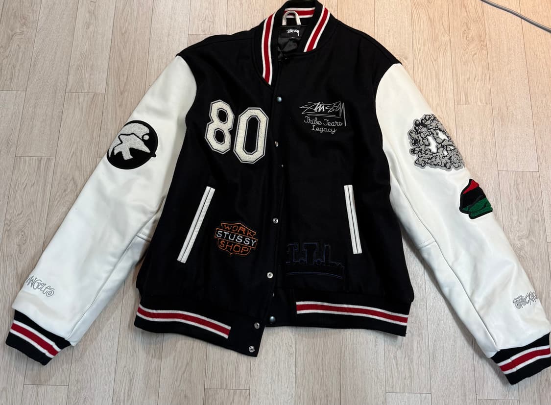 스투시 아워레가시 TTL 바시티 자켓 상품이미지1