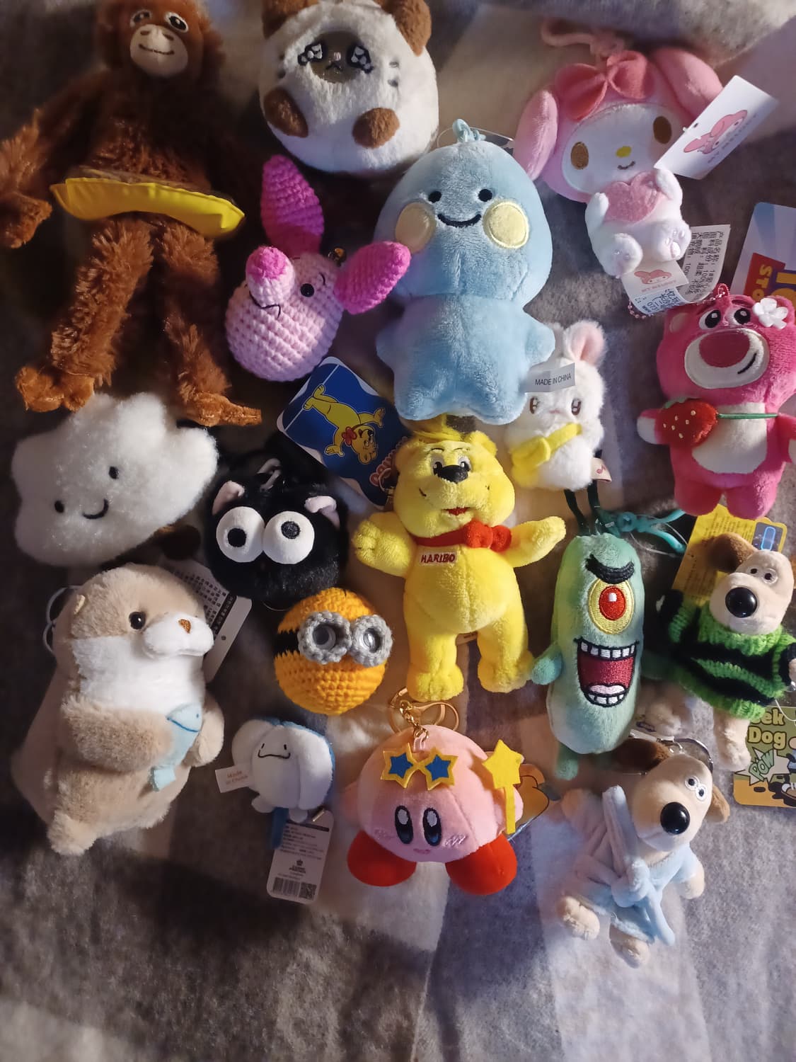 인형키링 택3 상품이미지1