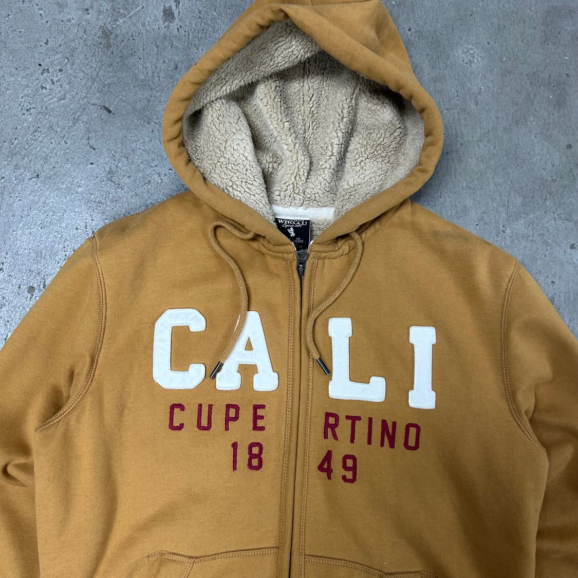 후아유 양털 후드집업[1394] 상품이미지2