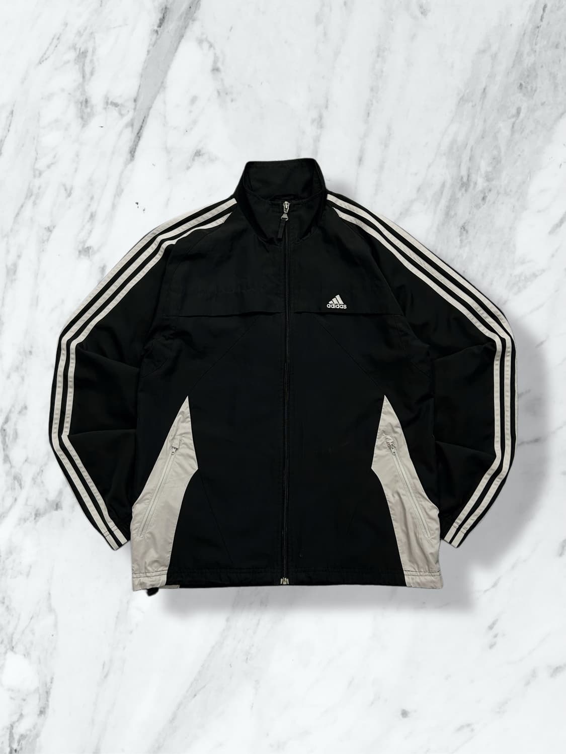 아디다스 올드스쿨 그레이 사이드라인 바람막이 M 상품이미지1