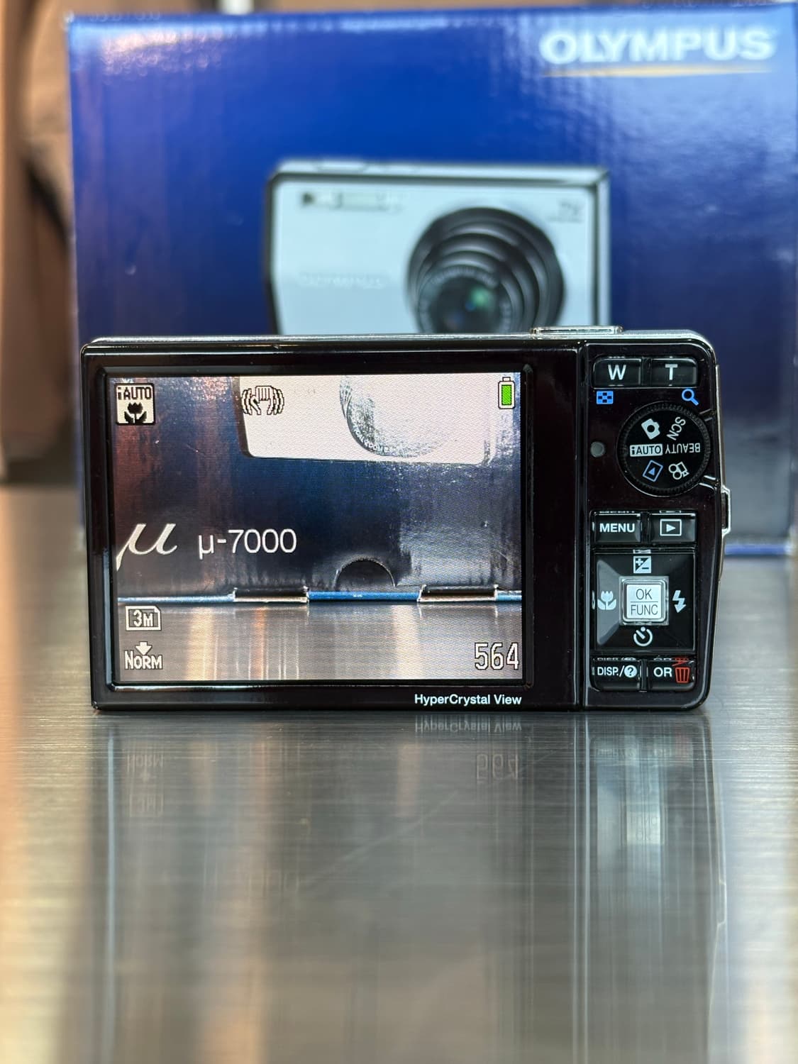 풀박/딸기우유)올림푸스 뮤7000 핑크 빈티지디카 상품이미지3