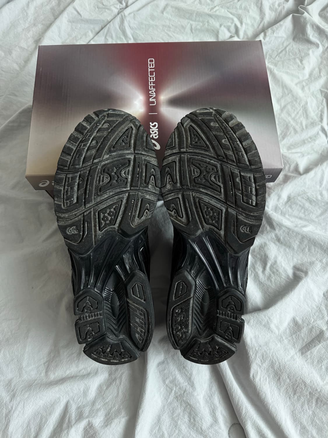 아식스 x 언어펙티드 젤 님버스 10.1 블랙 블랙 280 상품이미지6