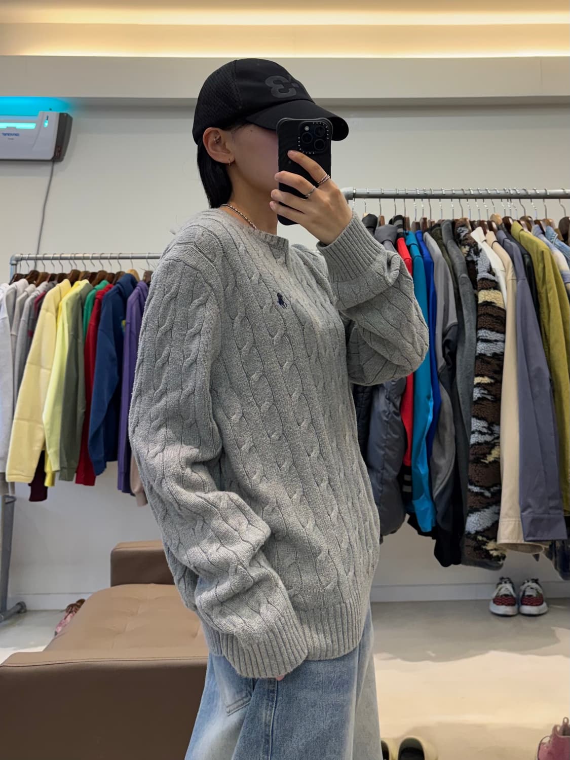 폴로 랄프로렌 꽈배기 니트 상품이미지8