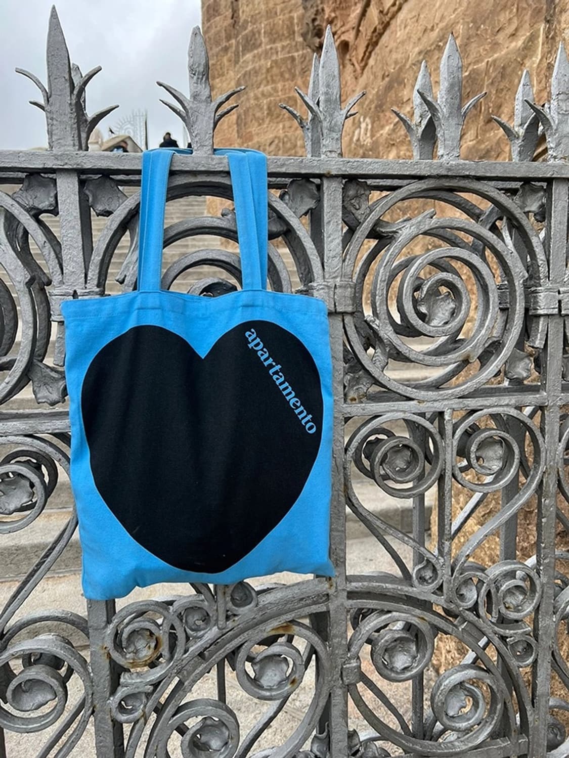 Apartamento 아파르타멘토 하트 토트백 🩵 상품이미지8