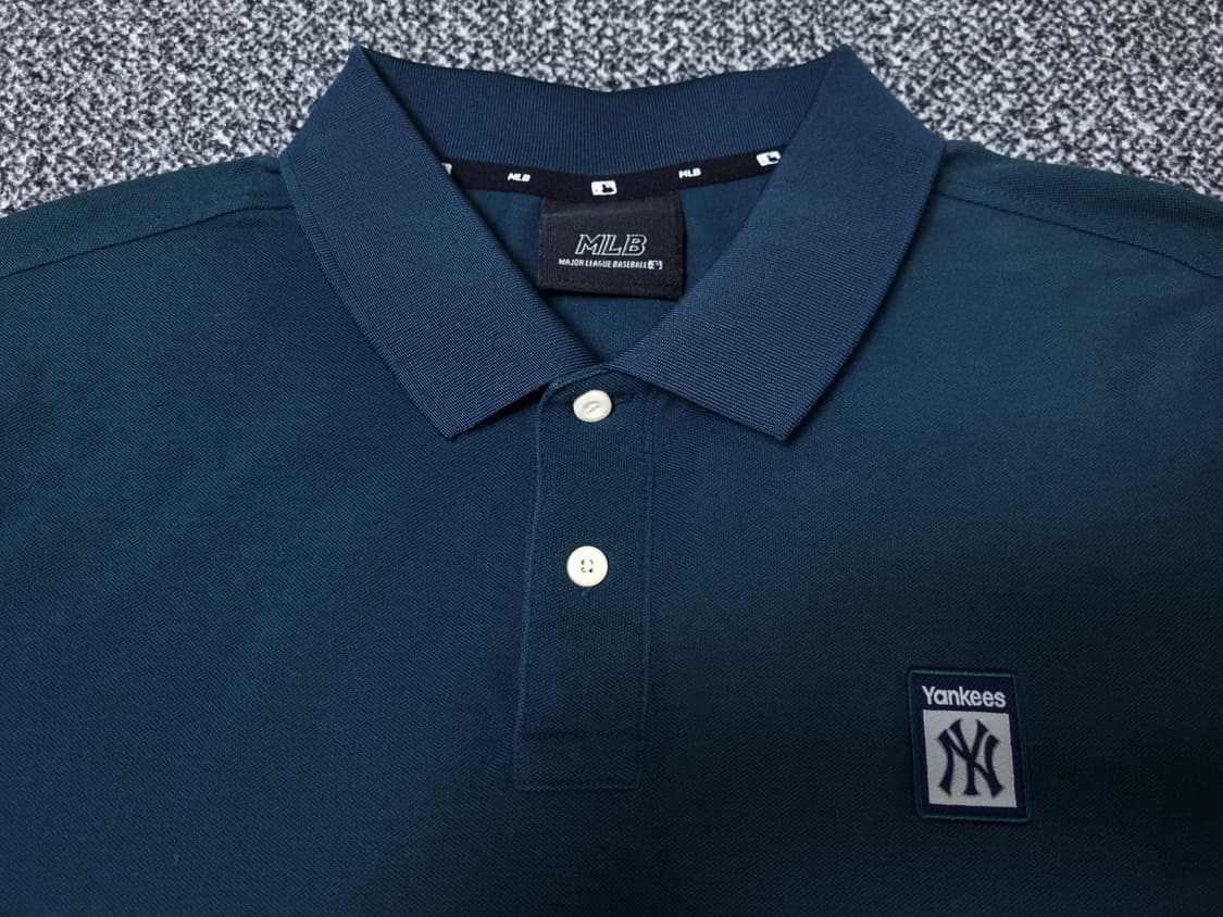 [무료배송][110]MLB 남성용 피케 반팔티 카라티 상품이미지5