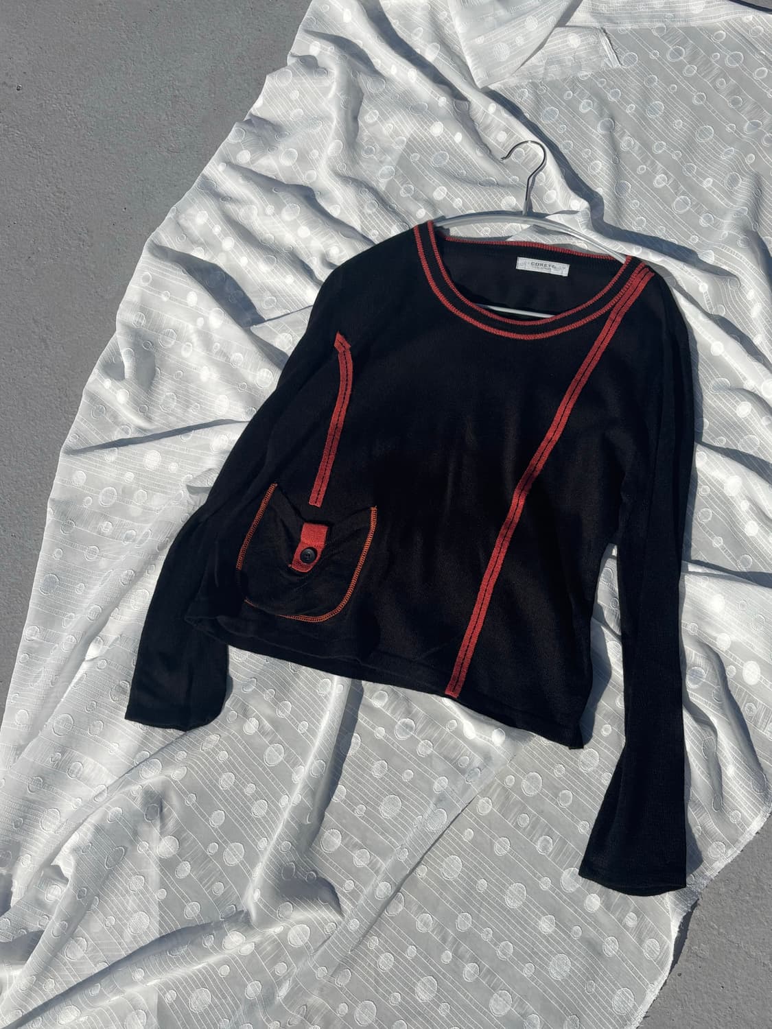 cokett 오렌지 라인 원포켓 풀오버 상품이미지1