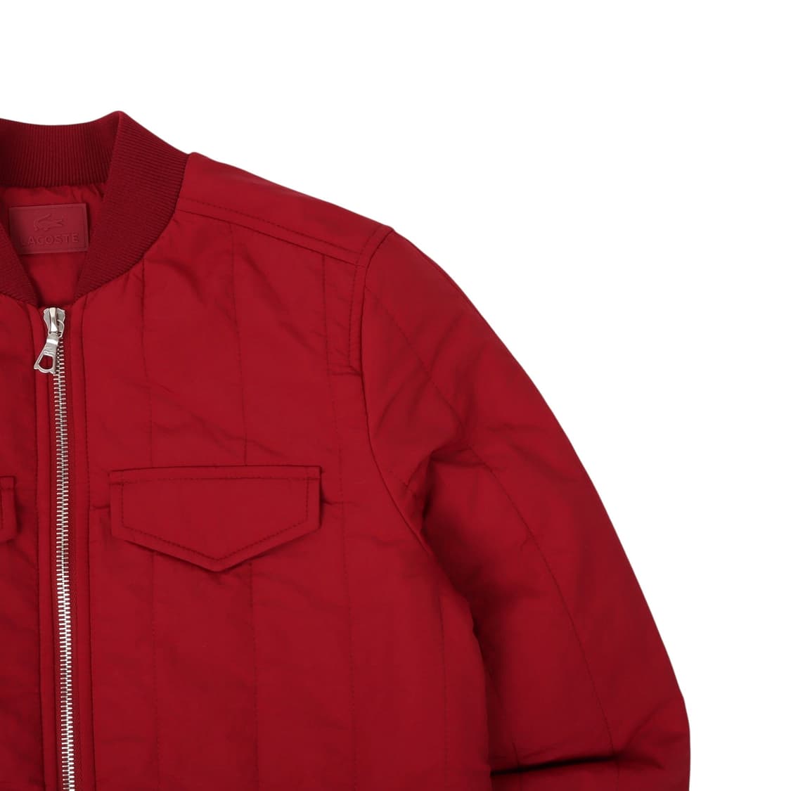 라코스테 레드 나일론 저온스 봄버 자켓 상품이미지3