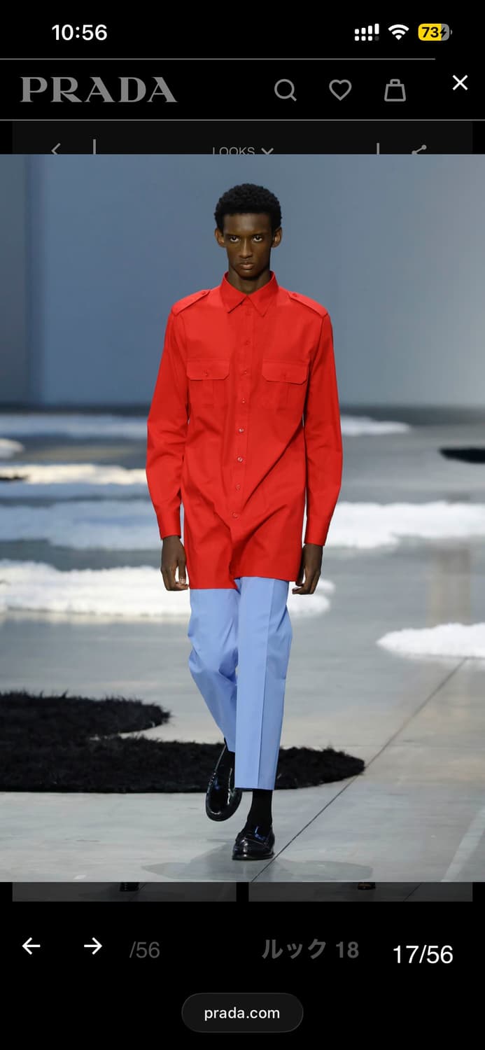 마크제이콥스 밀리터리 견장 히든 버튼 트렌치 코트 L 상품이미지7