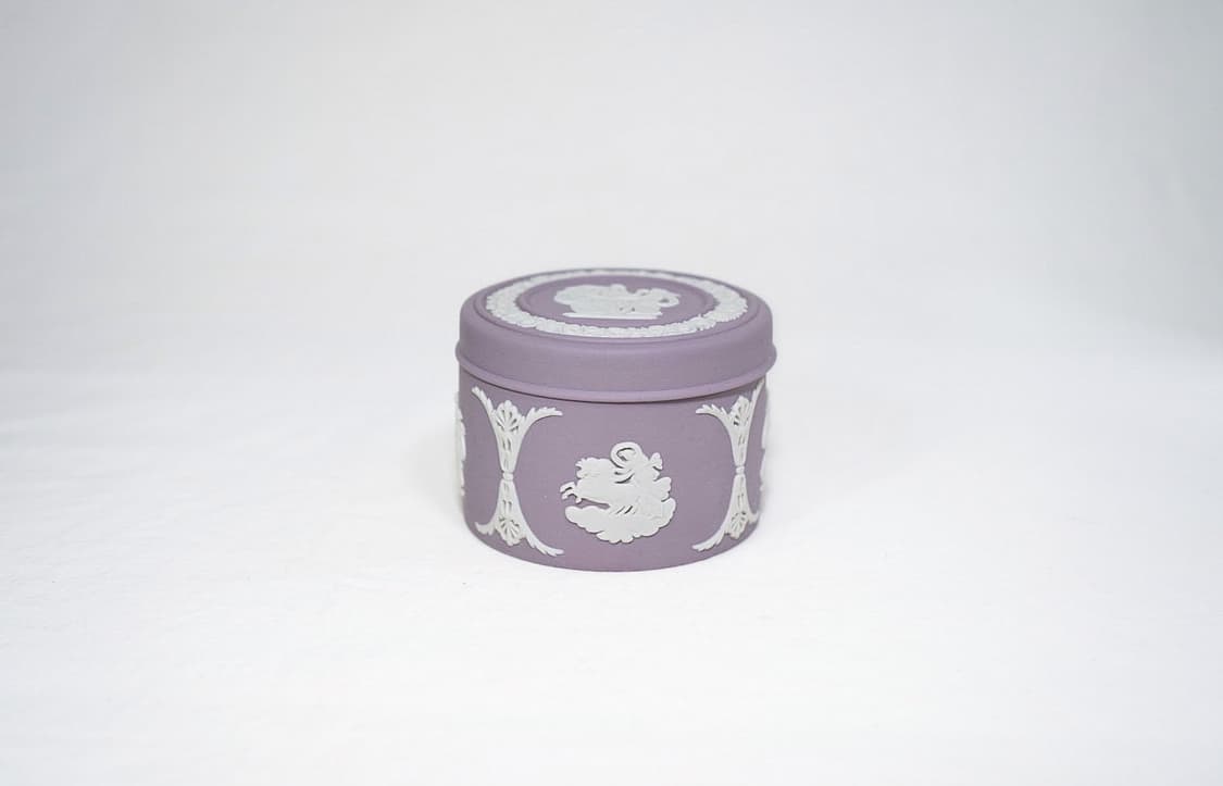 [영국엔틱] 웨지우드 제스퍼웨어 필박스 주얼리박스 보석함 _ 라일락 상품이미지3