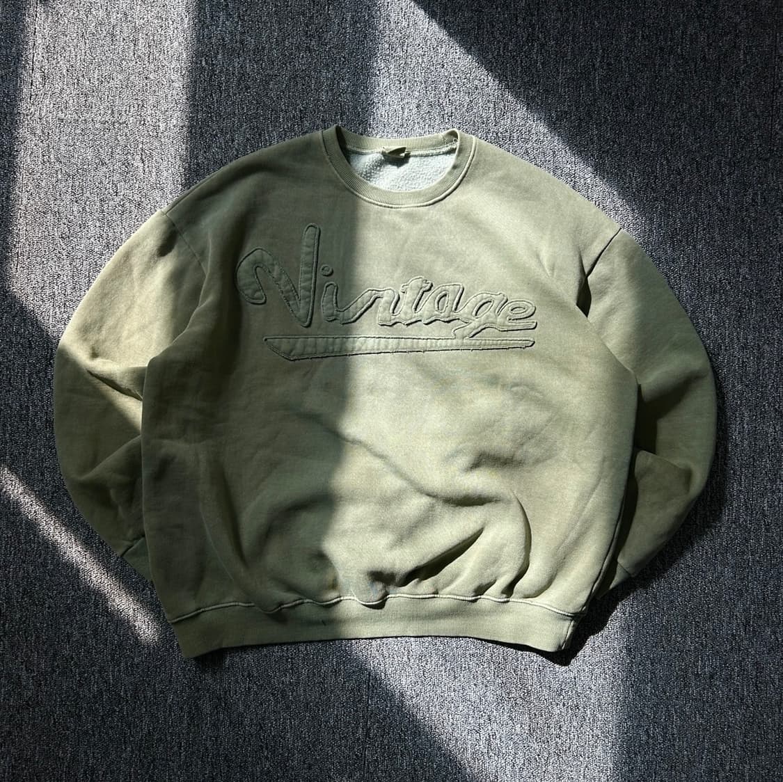 the moment 빈티지 로고 스웻셔츠 상품이미지1