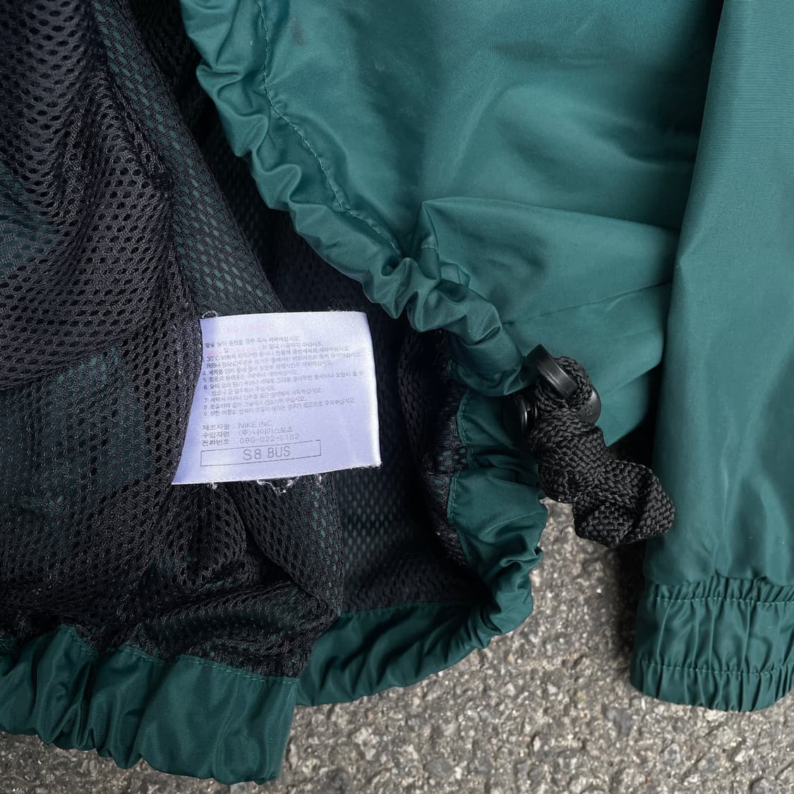 90s 나이키 대대장 올드스쿨 아노락 바람막이 XL 상품이미지8