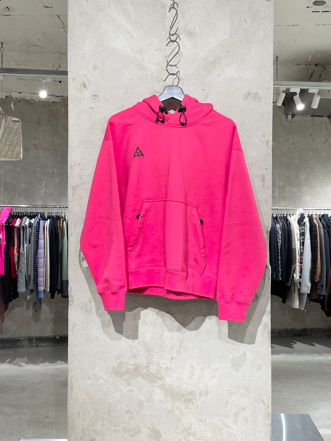 나이키 acg 러쉬 핑크 풀오버 후디 상품이미지1