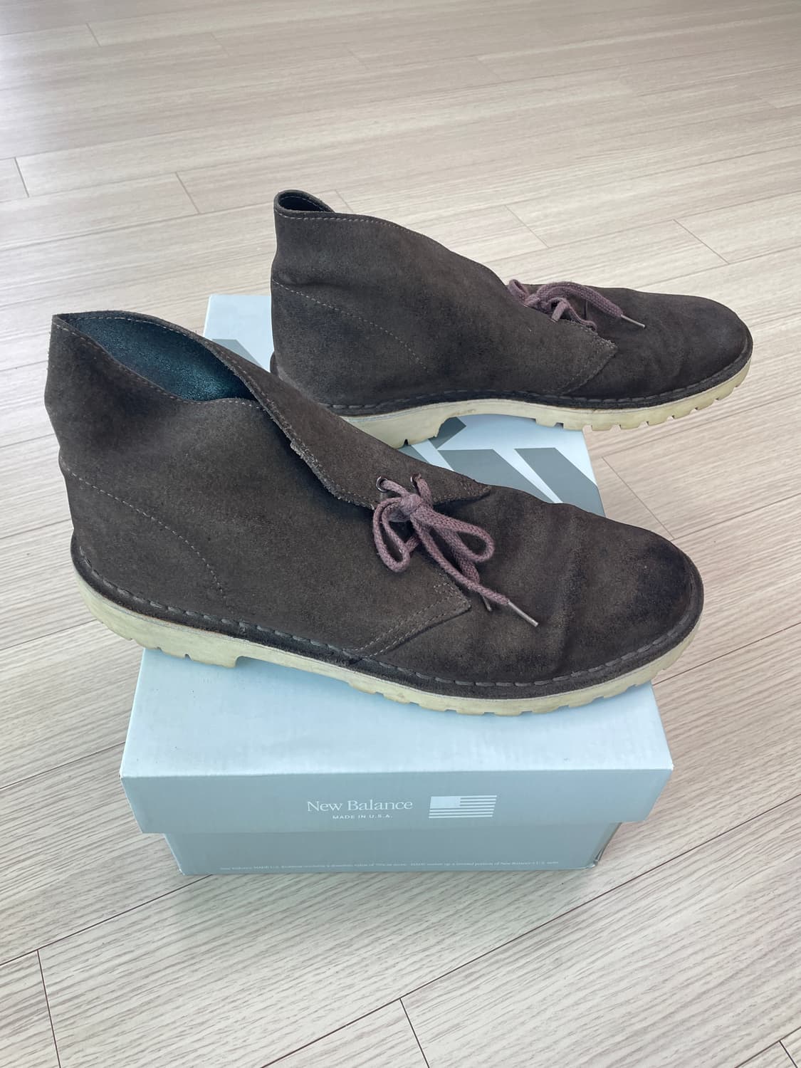 275~280클락스(Clarks) 데저트 부츠 다크브라운 스웨이드 상품이미지5