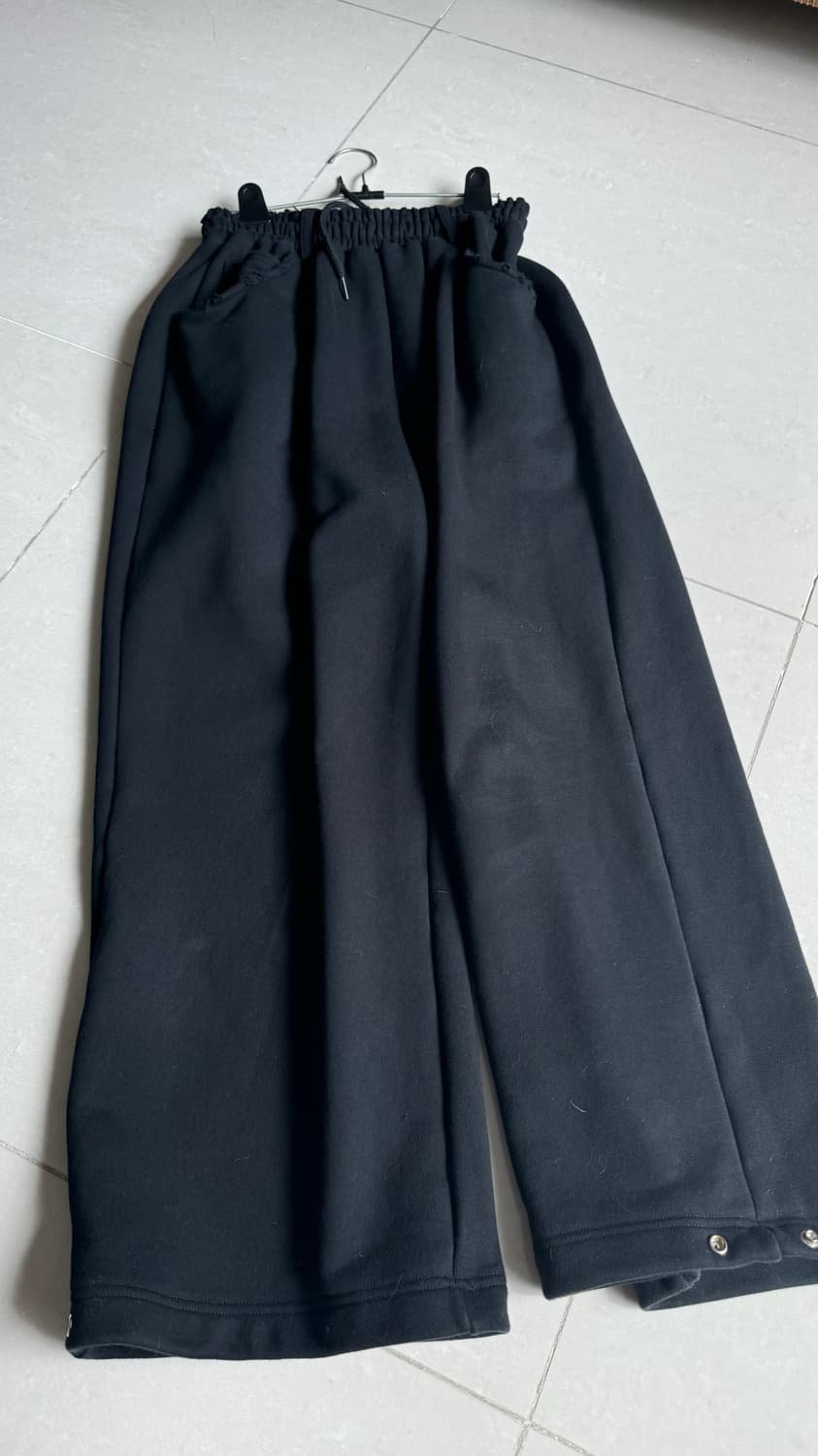 이네기 블랙 후드집업 바지세트 상품이미지7