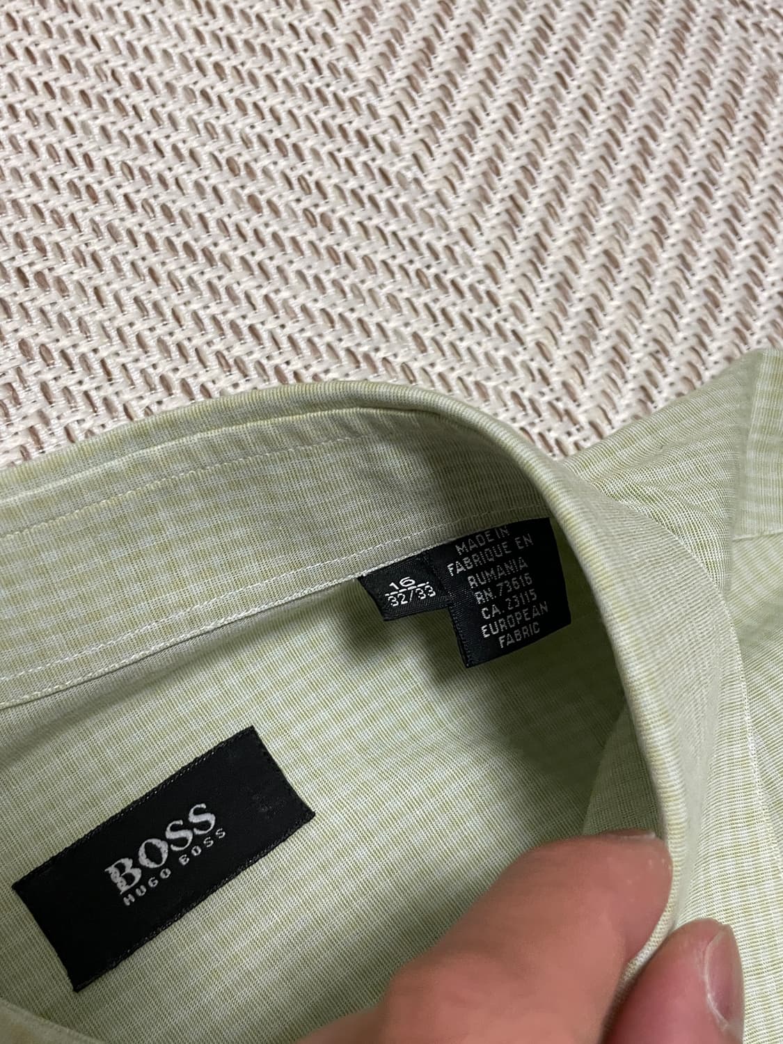 휴고보스 체크 셔츠  J03224 상품이미지6