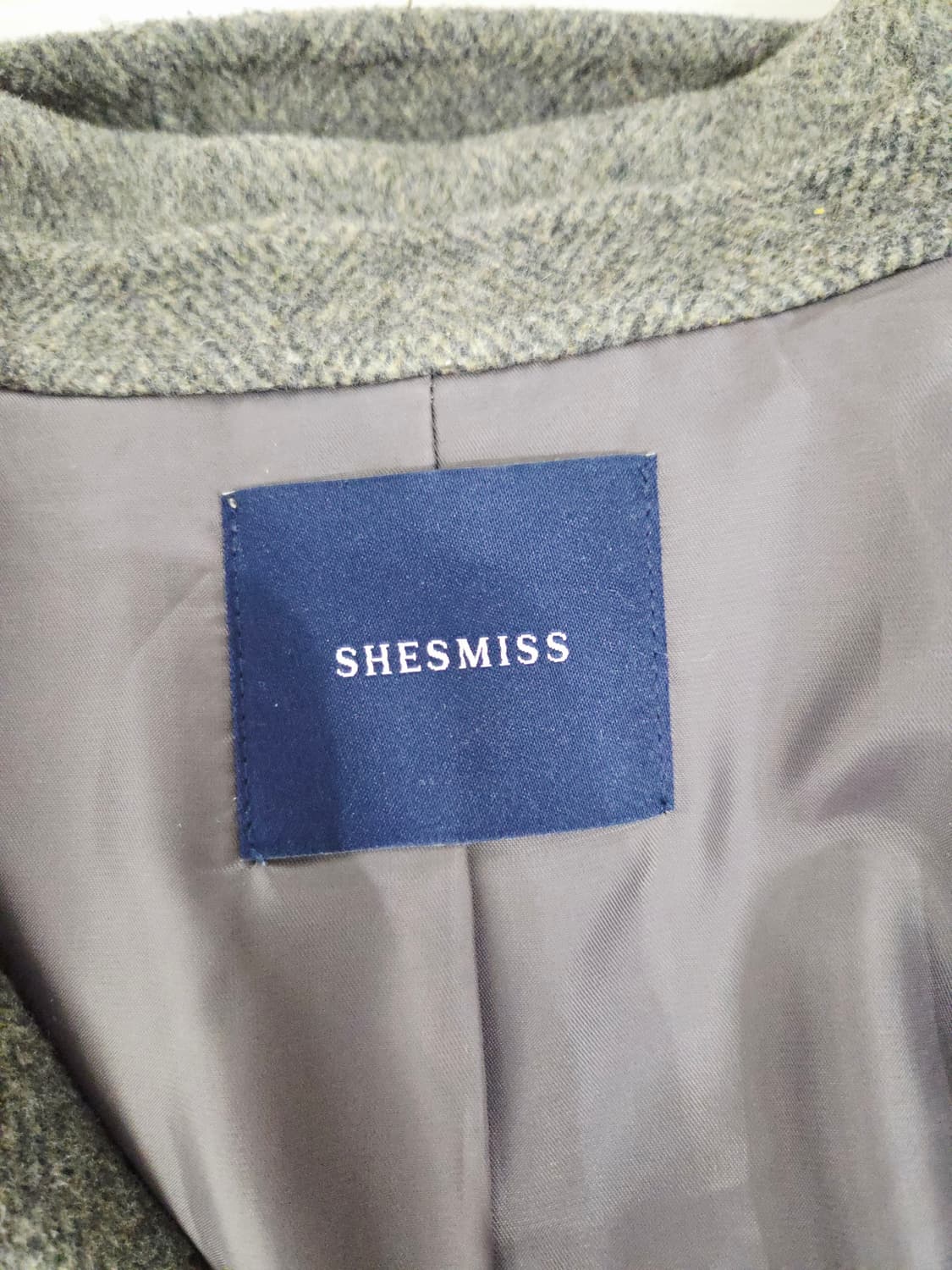 쉬즈미스 헤링본 울 자켓 상품이미지7