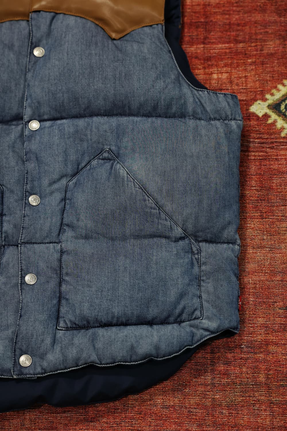 리바이스 데님 패딩 베스트 판매 상품이미지4