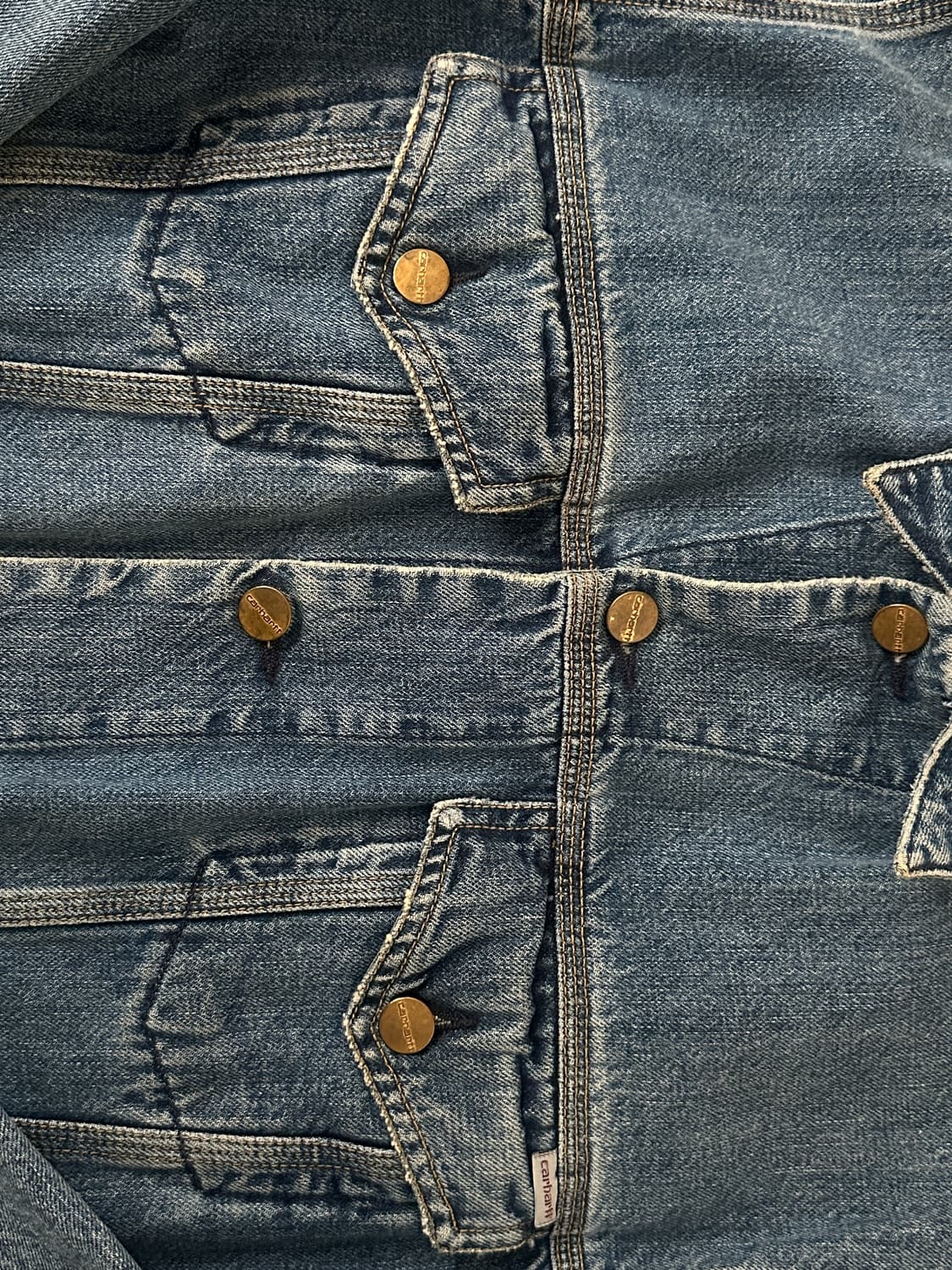 [M]칼하트 데님 자켓 청자켓 워크자켓 상품이미지6