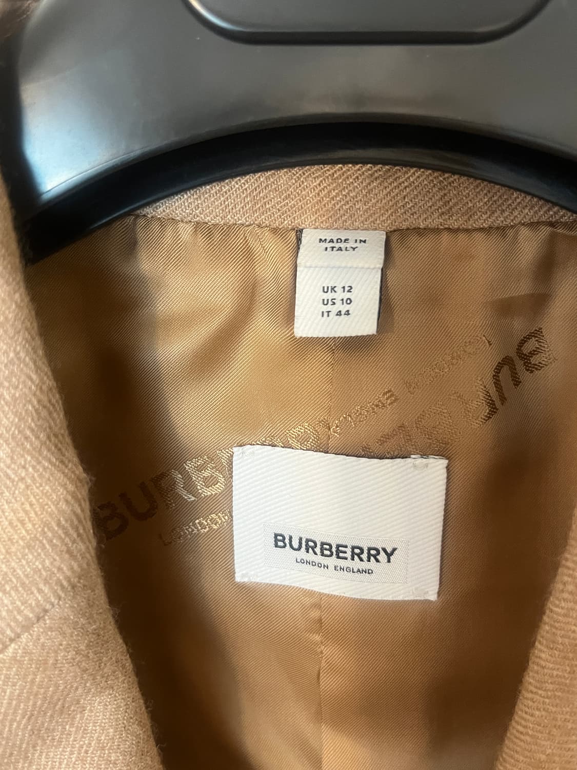 버버리 크롭 기장의 블레이저 자켓 상품이미지3