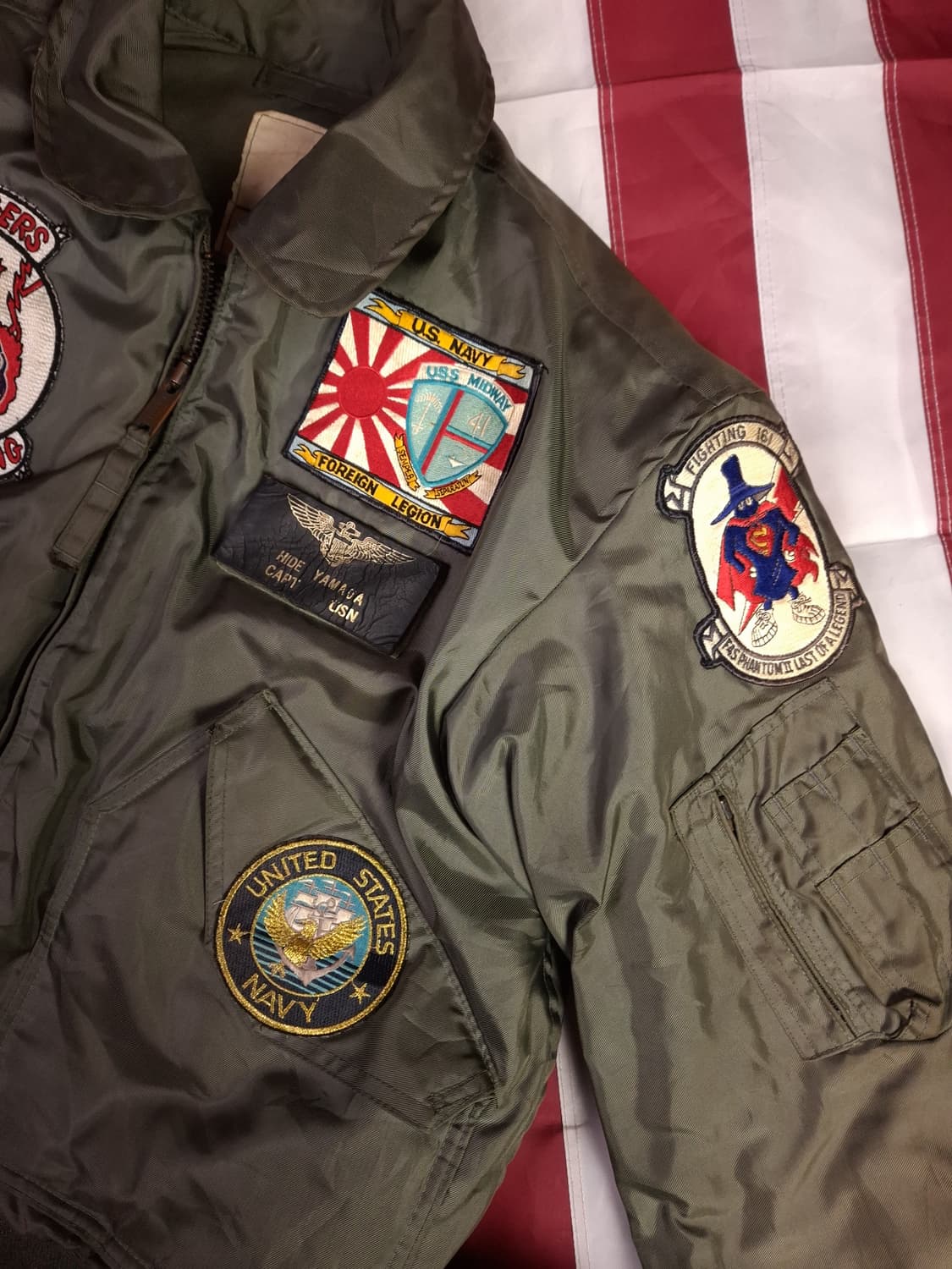 오리지날 미공군 지급용 CWU-45/P 노맥스 항공자켓 상품이미지8