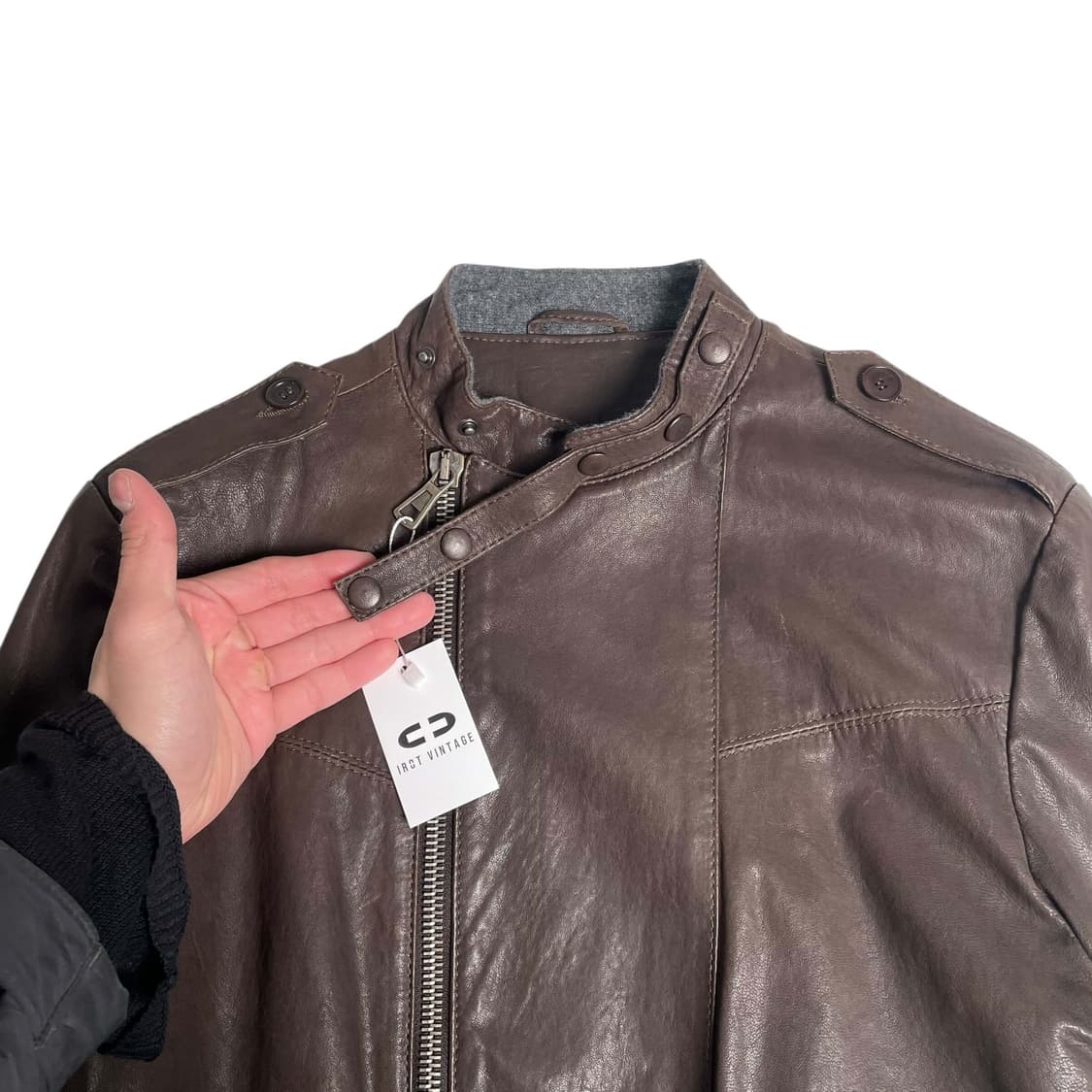 Meatpacking D. 울니트 레이어드 양가죽 자켓 (italy)   상품이미지3