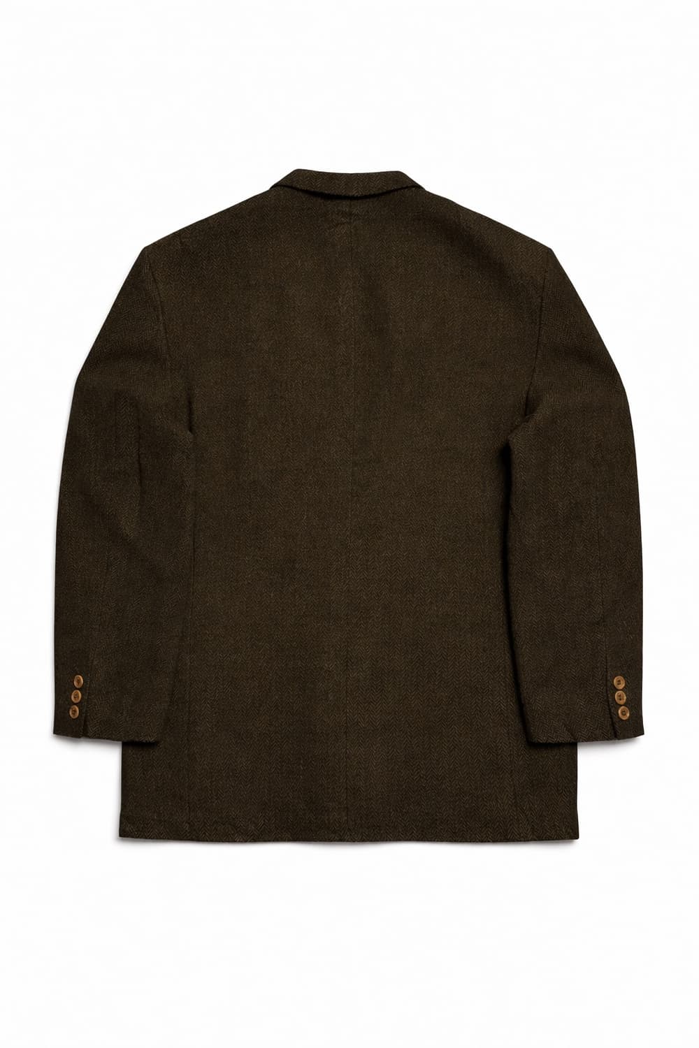 JPN 00s 일본 빈티지 폴스미스 런던 올리브 울 헤링본 블레이저 L 상품이미지2