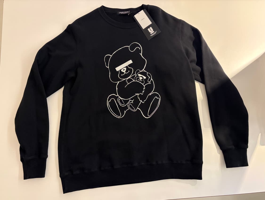 언더커버 ubear 크루넥 스웻셔츠 4사이즈 상품이미지1
