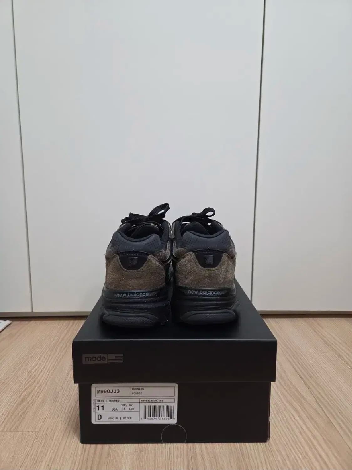 [290] 뉴발란스 자운드 990v3 브라운 블랙 상품이미지3
