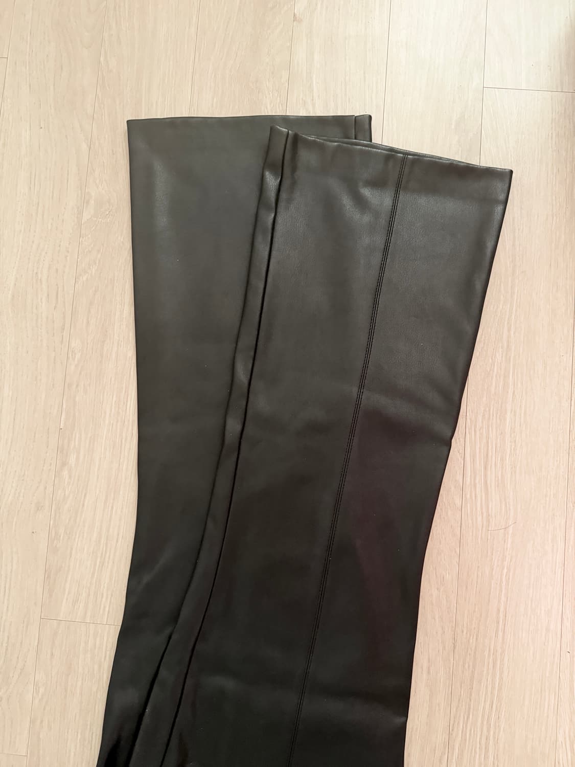 ZARA 레더 셋업 자켓(M) & 팬츠(L) 상품이미지8