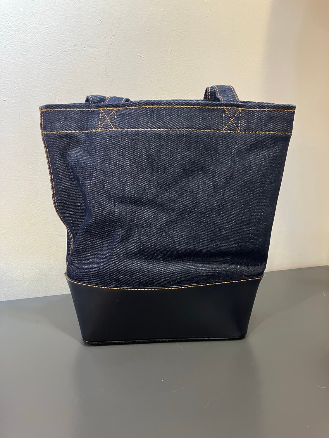 아페쎄 악셀 로고 데님 토트백 상품이미지3