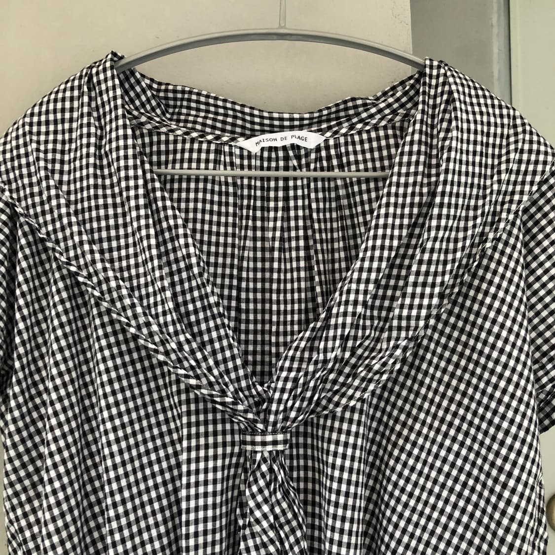 check blouse 상품이미지2