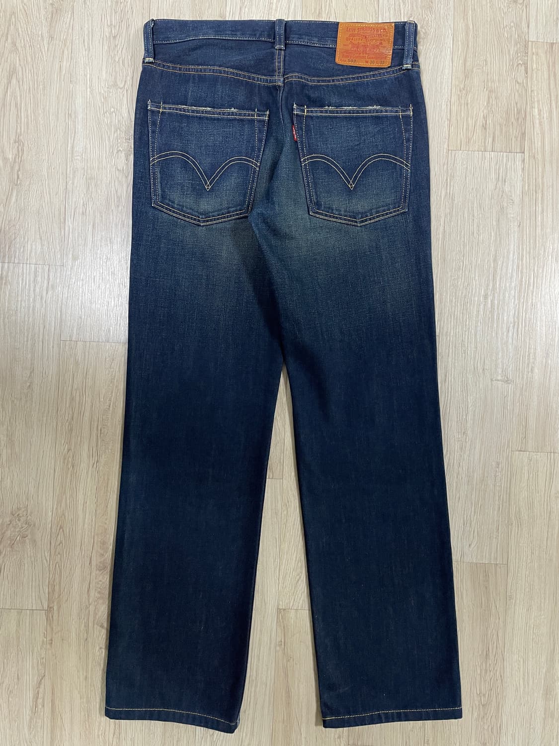 30) 00s 리바이스 재팬 502 오일워싱 데님팬츠(RRL&LVC&폴로 상품이미지3