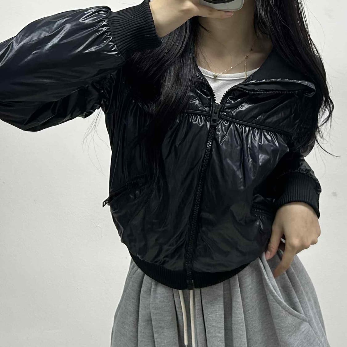 아디다스 x 스텔라맥카트니 y2k 걸즈 푸퍼 패딩(90) 상품이미지1
