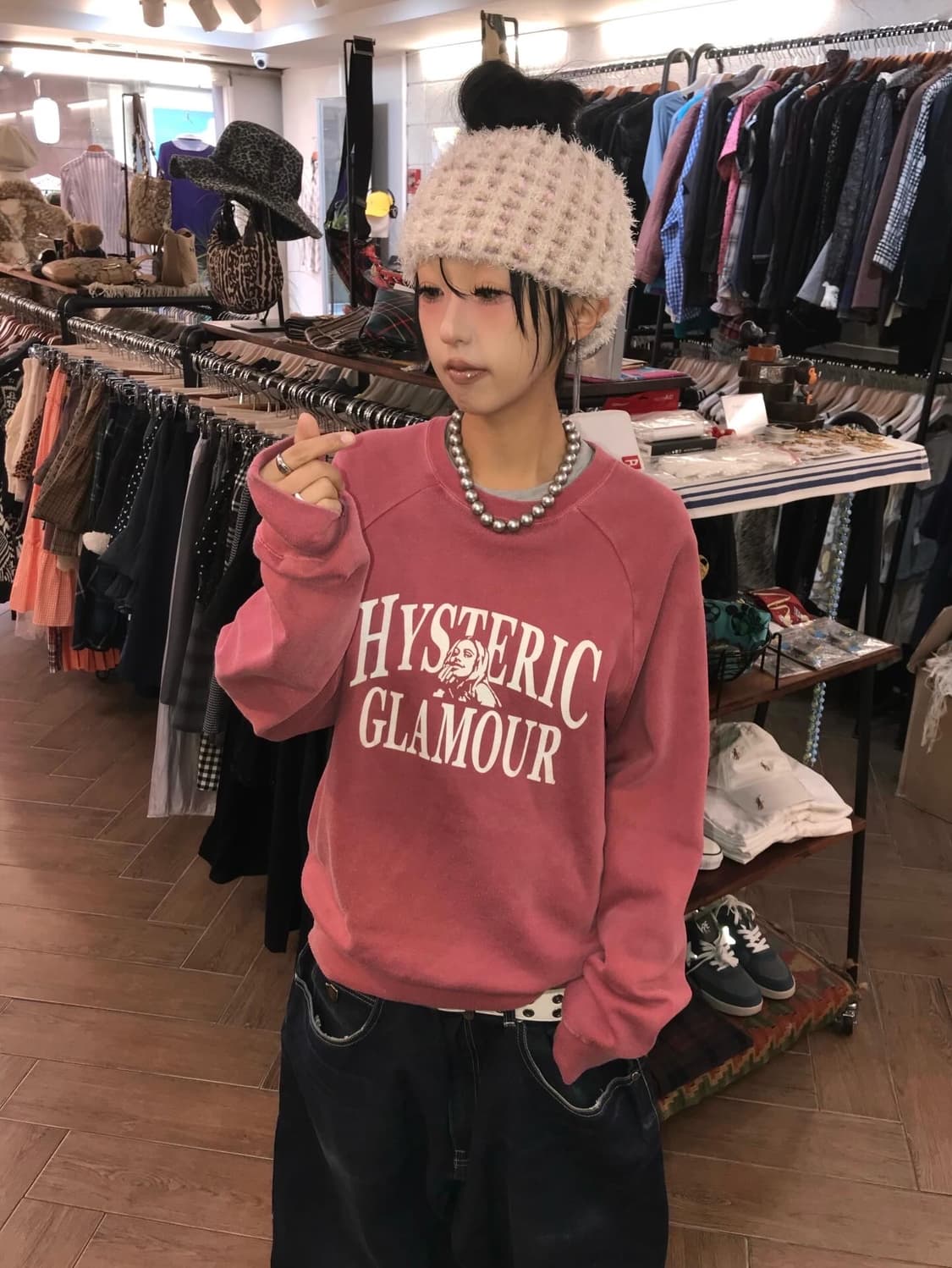 Hysteric Glamour Logo Sweatshirts 상품이미지2