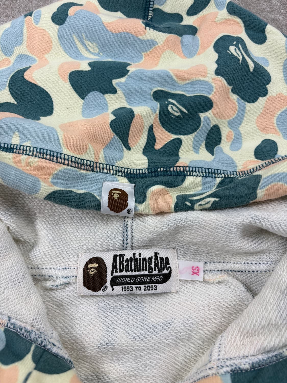 Bape Camo Hoodie Cape    상품이미지5